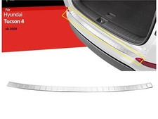 Ladekantenschutz für Hyundai Tucson ab 2020 NX4 Stoßstangenschutz Edelstahl