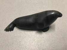 Genuine Eskimo Inuit Sculpture Stone Carving