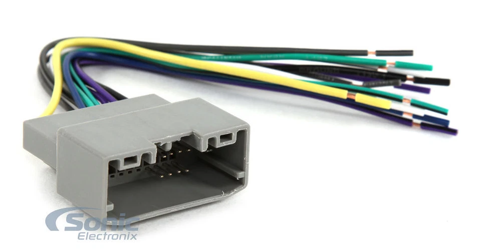 Arnés de cables estéreo de repuesto Scosche CR04B para Chrysler/Dodge/Jeep 2007-08 Foto 3 de 4