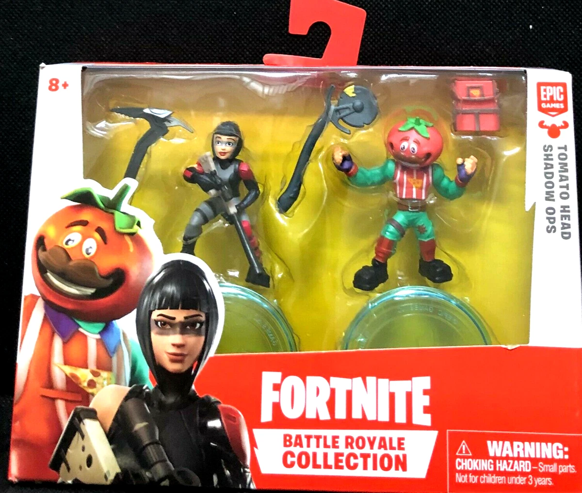 Fortnite Battle Royale Collection Tomato Head and Shadow Ops Action Figure Toys