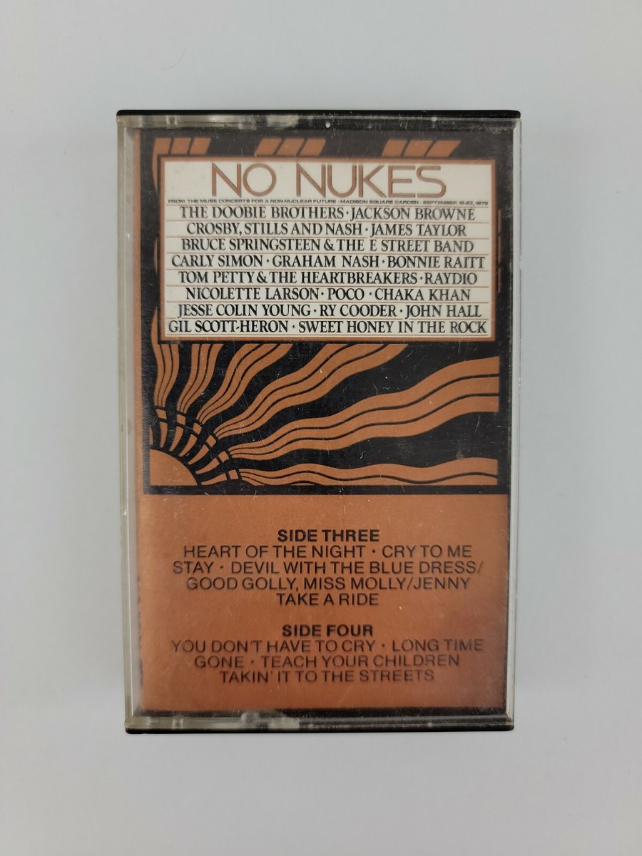 No Nukes From The MUSE Concerts For A Non Nuclear Future Cassette