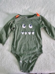 carters dinosaur romper