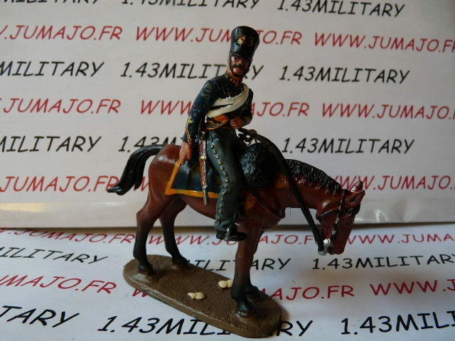 Soldat De Plomb 1er Empire - Chevau-léger Cavalerie Avec Sabre - 90mm à Peindre