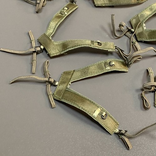 10x 1:6 Army Infantry Harness Vest Suspenders Belt For 12'' Gi Joe Soldier Toys - Picture 2 of 8