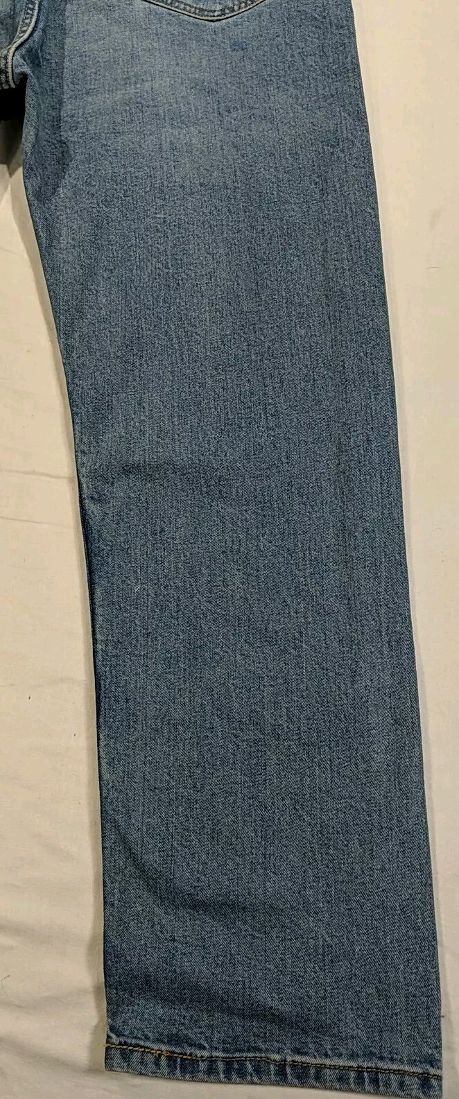 LEVI'S 505 Men's Jeans sz 34x30 Light Wash Relaxed Fit Straight Leg Stretch NWD