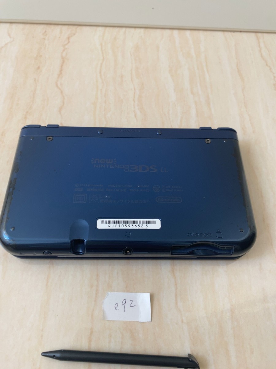 IPS Top Nintendo New 3DS LL Metalic Blue Console | Handheld
