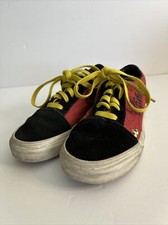 Kid  s Sz 1 Vans Simpson Branded Shoes - El Barto Was Here 