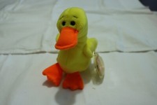 TY Beanie Babies - Quackers The Duck 5.5 Plush Toy 4024