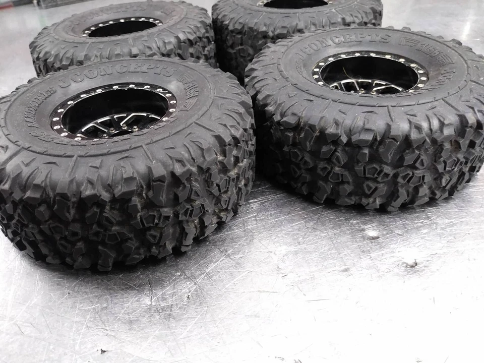 RC4WD 1911 1.9'' Beadlock Wheels RC4Z-W0274 Jconcepts Landmines dual stage foams - Image 3 of 3