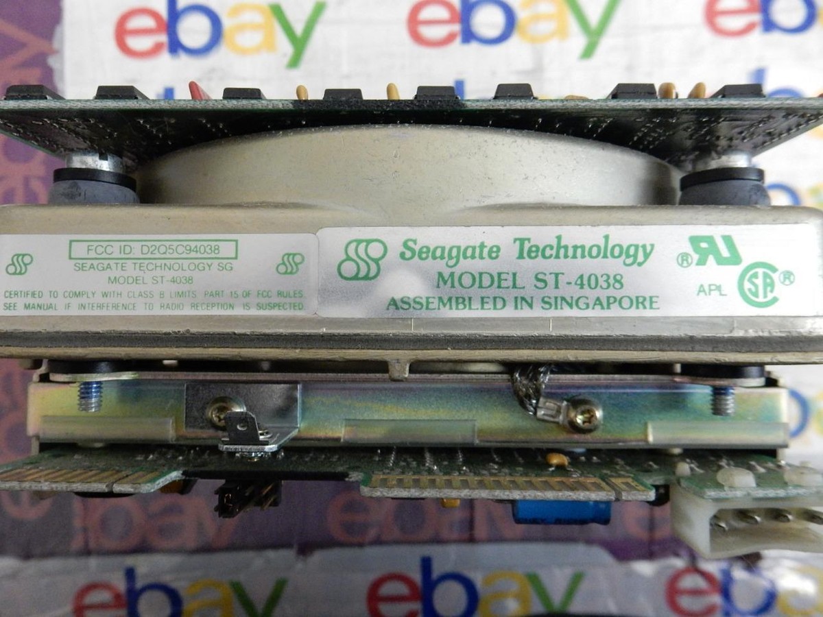 Vintage Seagate 30MB FH HDD MFM ST-4038 | eBay