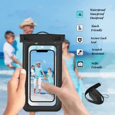  Waterproof Floating Cell Phone Pouch Dry Bag Case Cover For iPhone Samsung