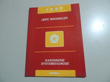 1997 Jeep Wrangler Karosserie Diagnose Werkstatthandbuch