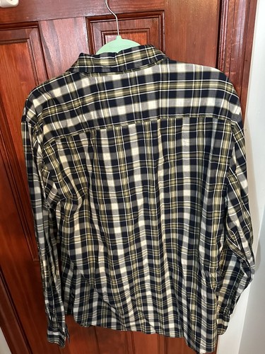 Nautica Men’s Marine blue Long Sleeve Shirt , New W Tags Large - Picture 2 of 4
