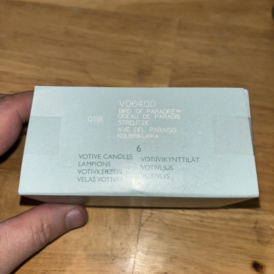 PartyLite Birds Of Paradise Candle 6 Pack (V06400) - Image 2 of 4