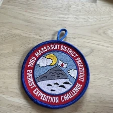 Vintage 1999 Massasoit District Freezeout Everest Expedition Challenge Patch