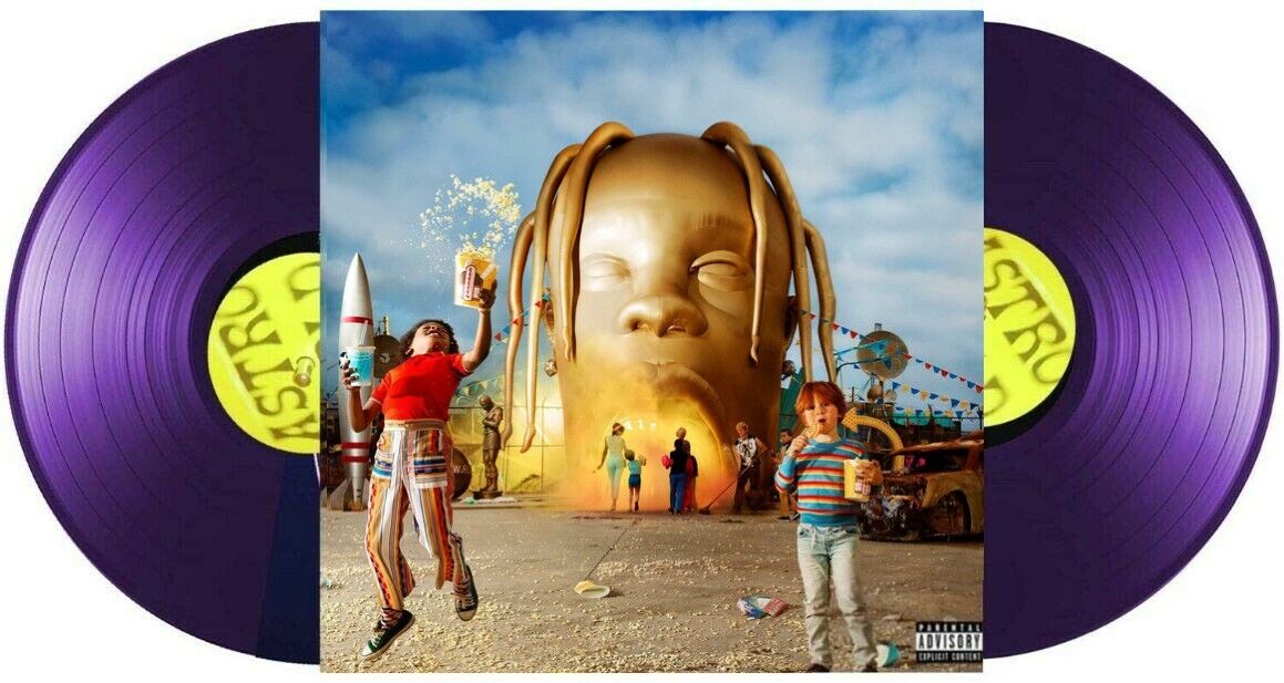 Aardvark Music & Culture - Today on vinyl: Astroworld, by Travis Scott. His  third studio album, it was released in August 2018. #travisscott #vinyl  #vinylrecords