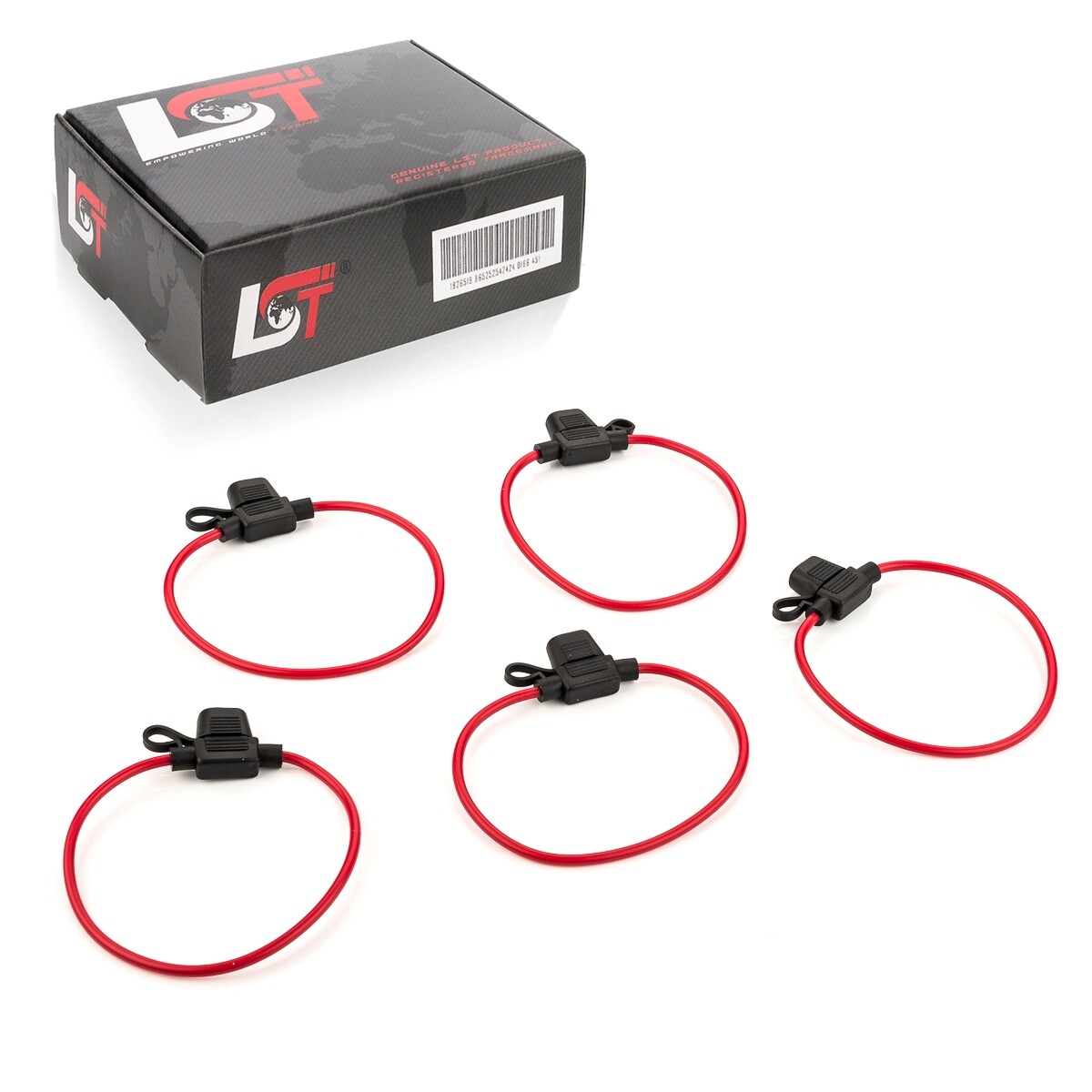 5x Fuse Holder Blade Fuse with Cover 20A for SUZUKI