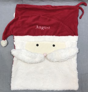 Pottery Barn Kids Sherpa Santa Small Santa Bag August Ebay