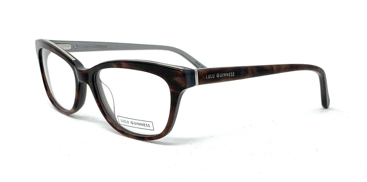 Lulu Guinness L910 Brown Tortoise TOR Plastic Cat Eye  display picture 2