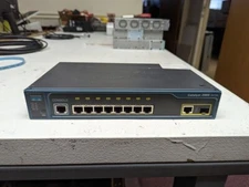 Cisco Catalyst WS-C2960-8TC-L 8 Port Fast Ethernet Managed Network Switch