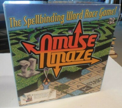 BIG GAME SALE 50% OFF Amuse Maze - The Spellbinding Word Race Game - Complete