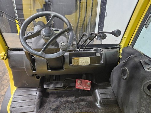 2009 HYSTER H80FT 3 STAGE 8000LB PNEUMATIC LPG FORKLIFT STK 15463 - Picture 9 of 13