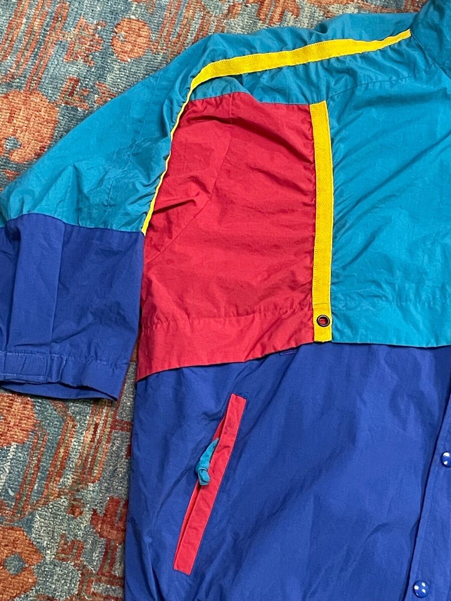 Vintage 80s THE NORTH FACE Color Block Light Weight Jacket Vintage 80s THE NORTH FACE Color Block Light Weight Jacket