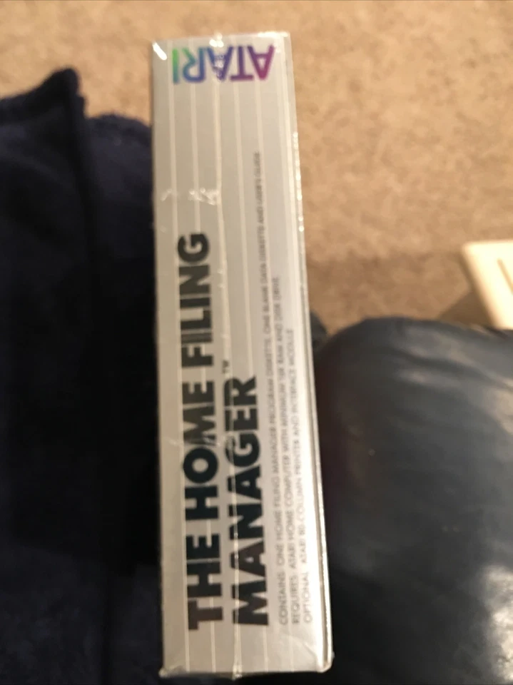 Home Filing Manager (Atari 400,800,XL, XE, 1983, CX415) Brand New/Sealed! - Image 3 of 4