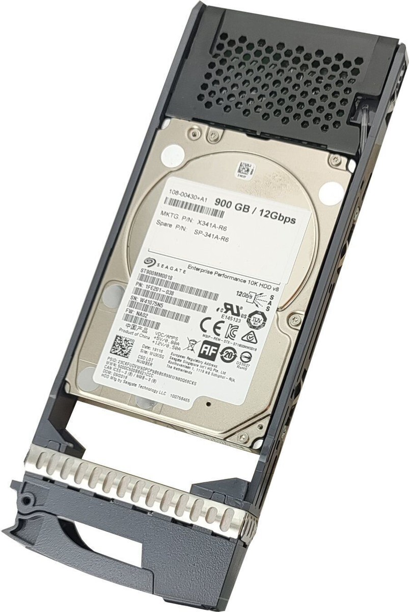 X341A NetApp X341A-R6 900GB 10K SAS 12G 2.5