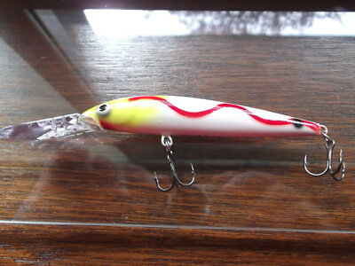 Custom Painted Rapala Suspending Down Deep Husky Jerk,DHJ-10, Lemon Head 