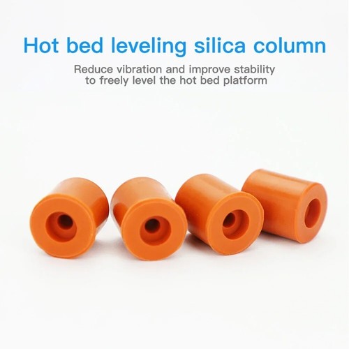 4pcs Silicone Heat Hot Bed Levelling Columns for Creality Ender 3 3S Pro 3 V2 - 第 5/16 張圖片