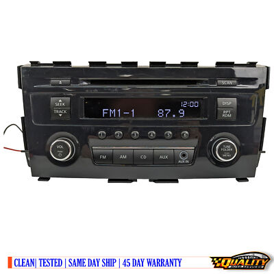 13 14 15 Nissan Altima Am/Fm Radio Mp3/Wma Cd Player W/Aux In 28185-3Tb0G OEM