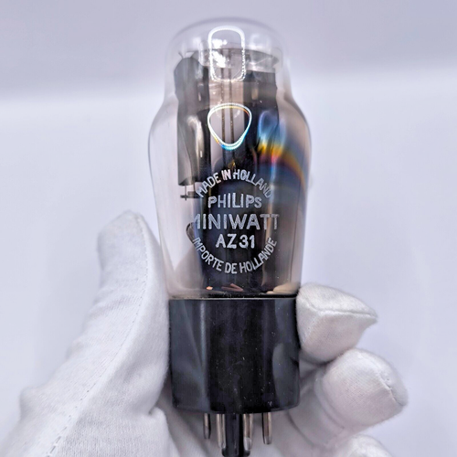 Philips AZ31 U143 tube, NOS NIB, full wave tube rectifier, Eindhoven factory - Picture 6 of 7