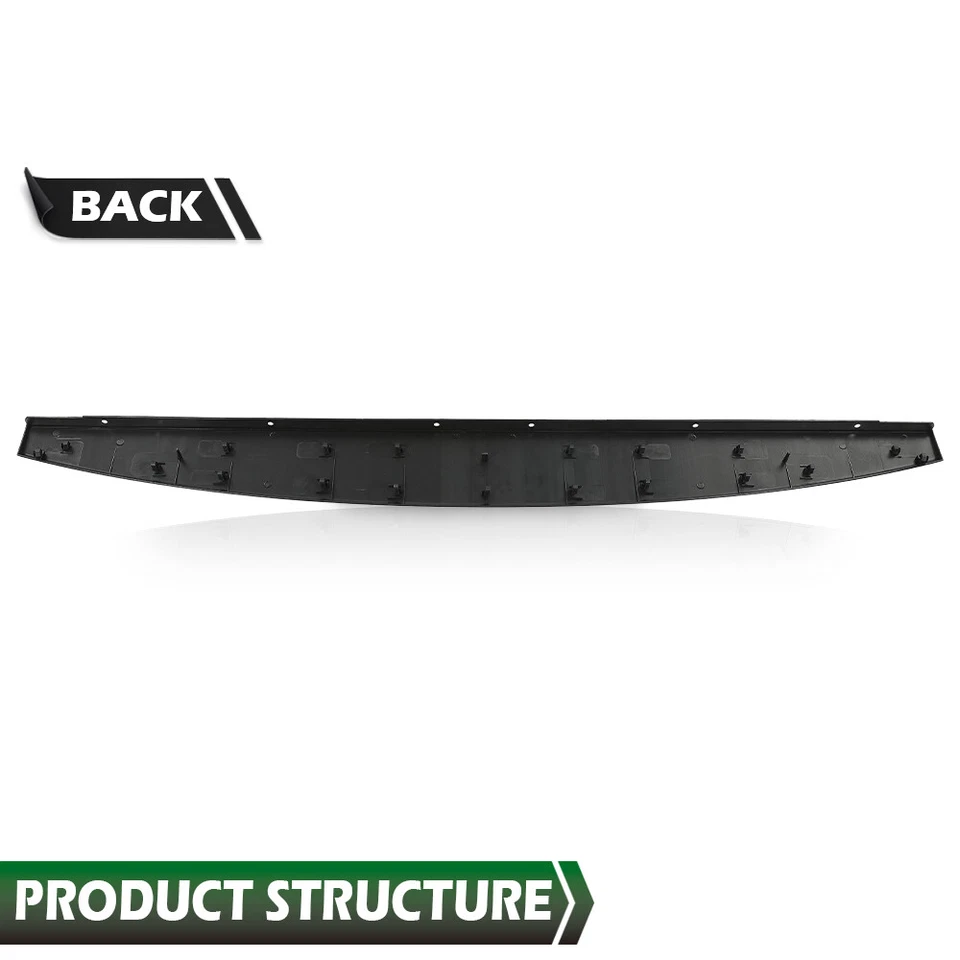 Tailgate Spoiler Cap Cover Trim Black Fit For 2019-2024 Ram 2500 3500 68364364AA - Image 3 of 4
