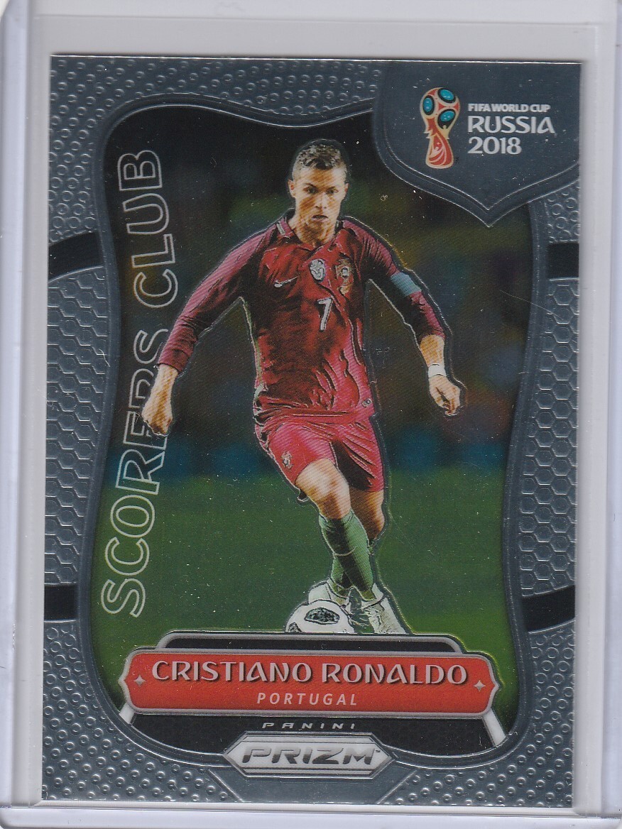 Cristiano Ronaldo / 2018 Panini Prizm World Cup Soccer silver