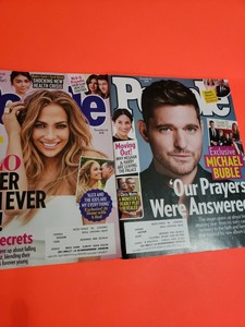 J Lo Michael Buble People Seacrest Jonas Mandy Moore Mehgan Harry Chris Watts Ebay