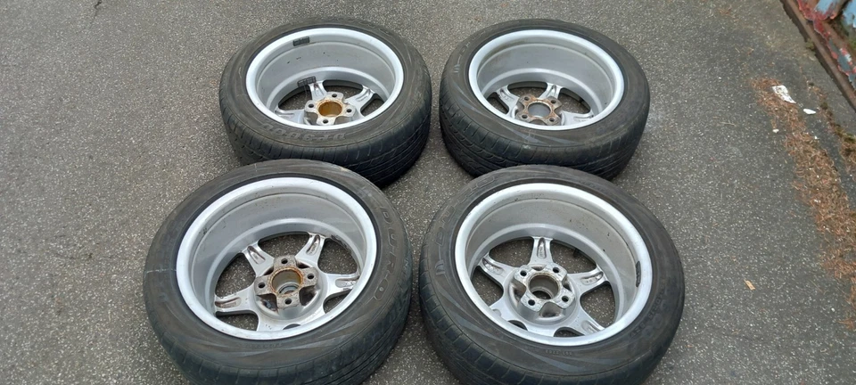 4 x Alufelgen NR: 93705 Titan Kompletträder Reifensatz Felgensatz 7Jx15H2 ET28 - Bild 2 von 4