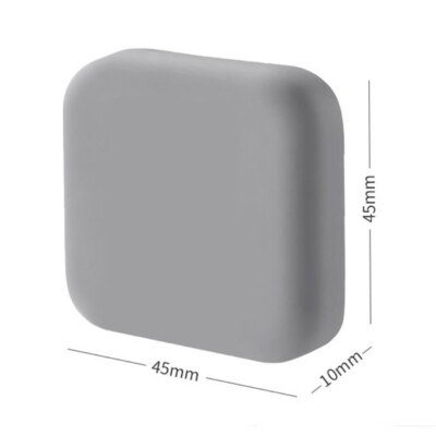 Handle Buffer 10Pcs Door Stoppers Wall Protector, Square Silicone Door Handle Buffers ...