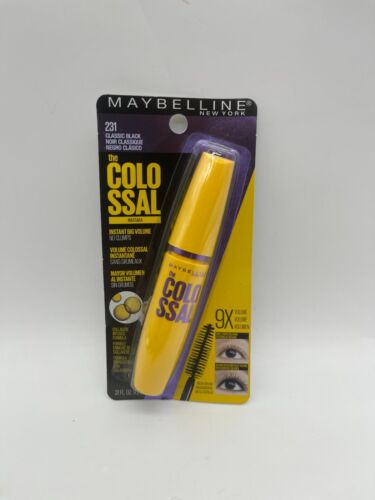 Maybelline The Colossal Mascara 231 CLASSIC BLACK Instant Big Volume 0,27 Oz.