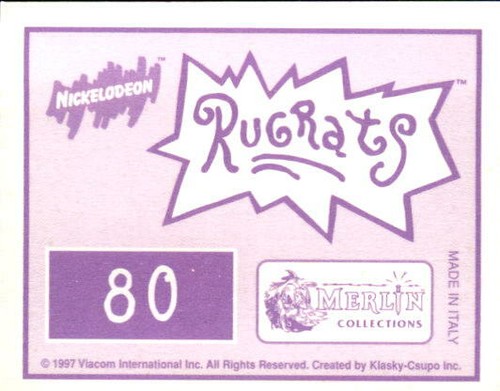 Rugrats Nickelodeon Stickers Card YOU PICK 1997 Merlin Sticker Book Like Panini - Picture 161 of 349