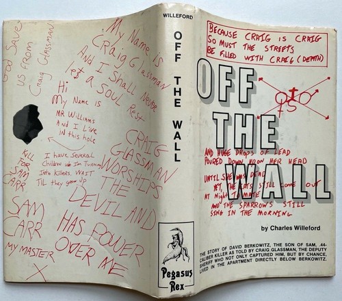 Off The Wall Charles Willeford SIGNIERTE AMZG INSCHRIFT Craig Glassman PegasusRex - Bild 4 von 6