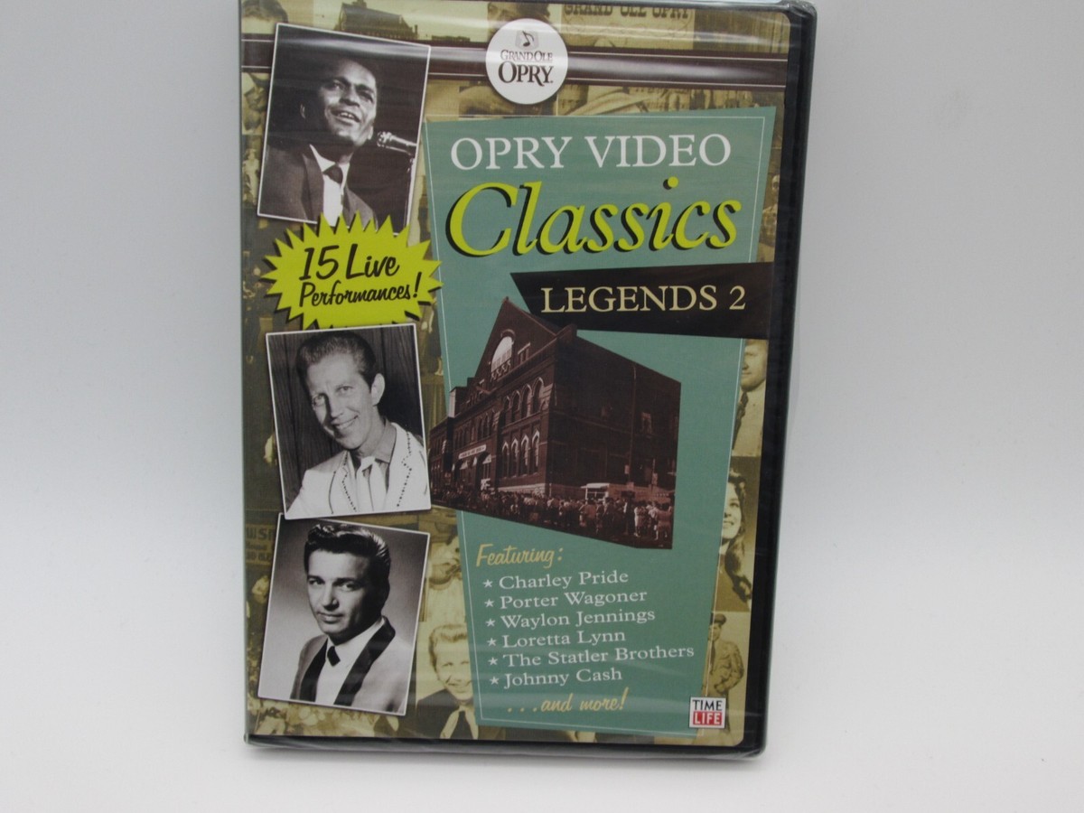 Opry Video Classics legends 2 dvd new time life Loretta Lynn  