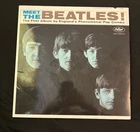 The Beatles : Meet The Beatles! 60th Anniversary Opaque Blue Vinyl LP Open Box