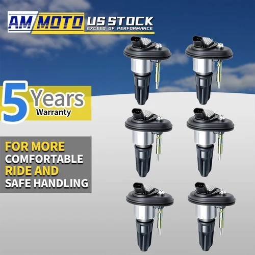 New 6 Pack Ignition Coils for Chevy Trailblazer GMC Canyon Envoy UF-303 C1395