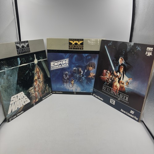 Star Wars/Empire Strikes Back /Return Of The Jedi Trilogy Widescreen (Laserdisc)