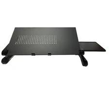 Adjustable Lap Desk Laptop Computer Portable Multifunctional Vented Table Black