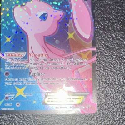 Pokémon Mew EX RC24/RC25 Full Art Holo Legendary Treasures English