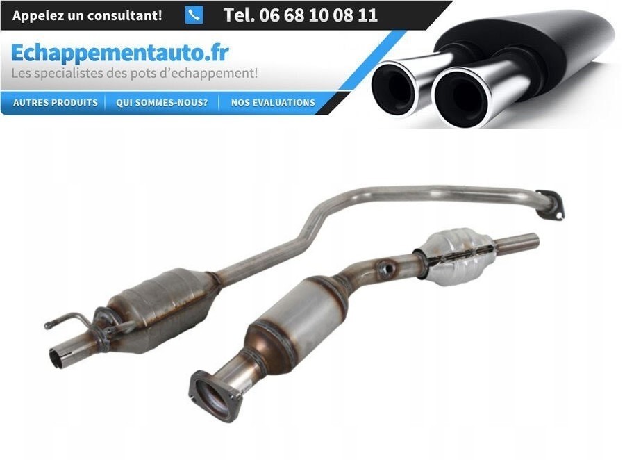 Catalyseur Prius 2 essence hybride pot échappement de remplacement avec collecteur 1741021490