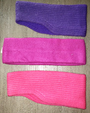 2 KNIT 1 FLEECE WOMENS EARMUFFS HEADBANDS WINTER WEAR ONE SIZE FITS MOST