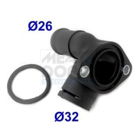 Meat & Doria KüHlmittelflansch FüR Audi 80 8C B4 1.9 TDI 4A C4